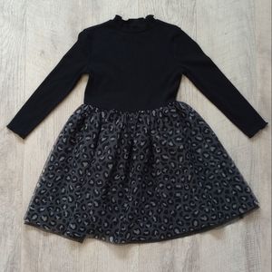 Old Navy Leppard Print Tutu Dress Sz 4t